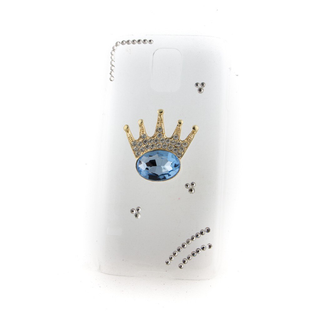 Husa Samsung Galaxy S5 G900 , Coroana , plastic, transparent