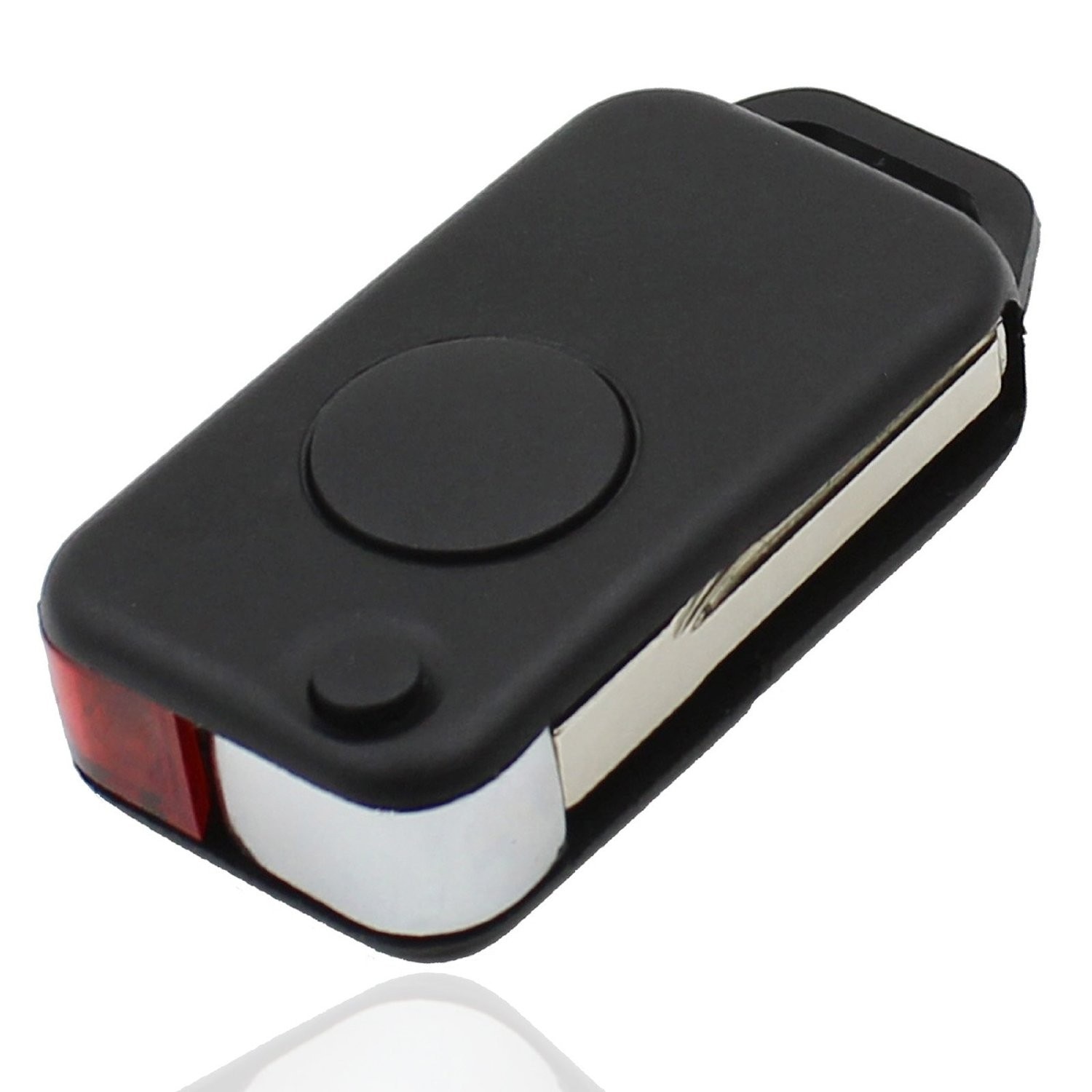 Carcasa Cheie Briceag Mercedes Benz 1 Buton Lamela 2 track Compatibila