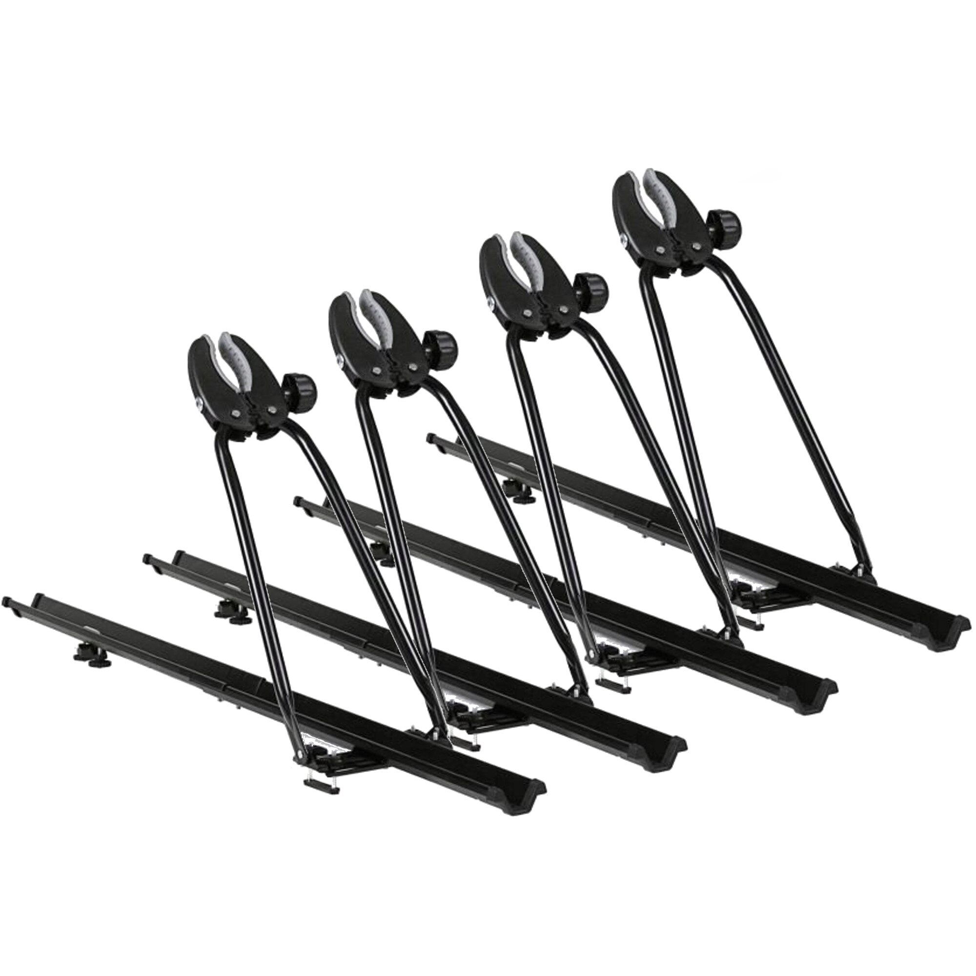 Set 4 bucati, Suport bicicleta, Homar, Material Otel, Negru