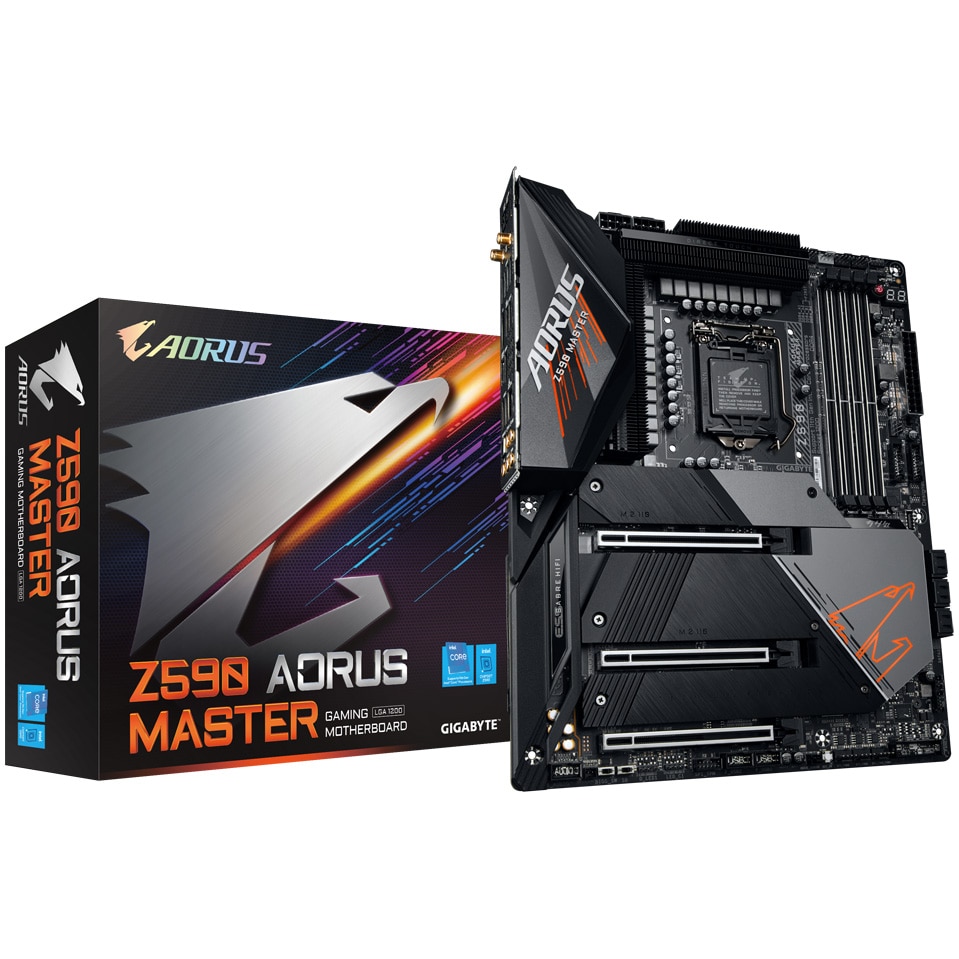 Placa de baza Gigabyte Z590 AORUS MASTER, Socket 1200