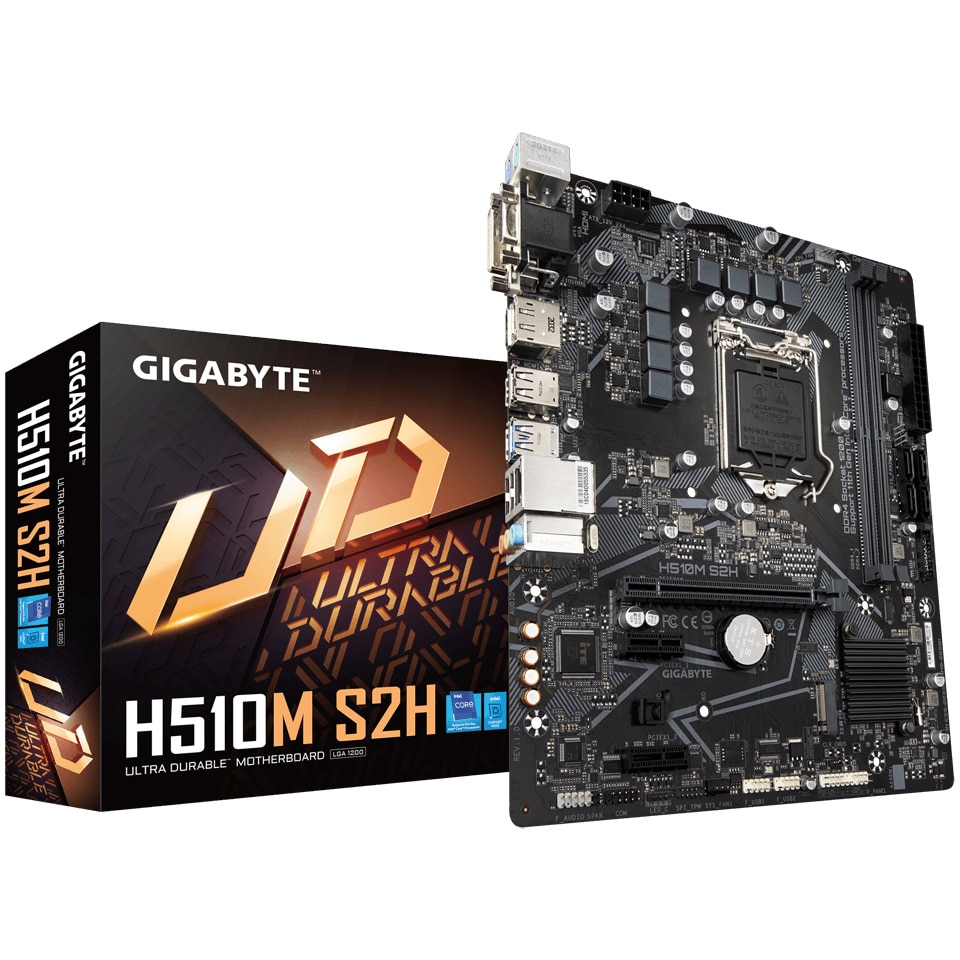 Placa de baza Gigabyte H510M S2H, Socket 1200