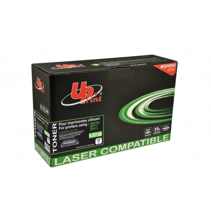 UPRINT HL3600BUP toner fekete, 6000 oldal, kompatibilis Q6470A / EP711 / EP717
