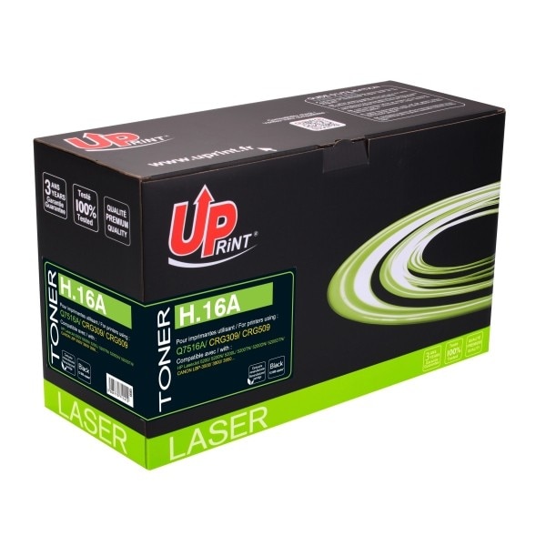 Toner UPRINT HL5200AUP Negru, 12000 pag, compatibil Q7516A / CRG309 / CRG509