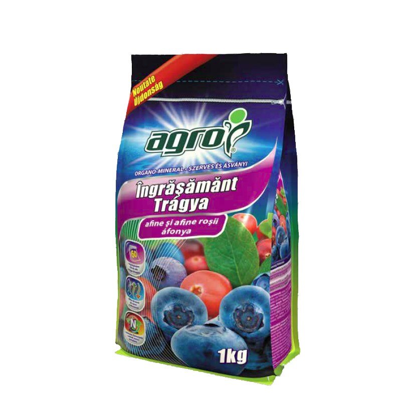 Ingrasamant organic pentru afine si afine rosii AGRO 1Kg