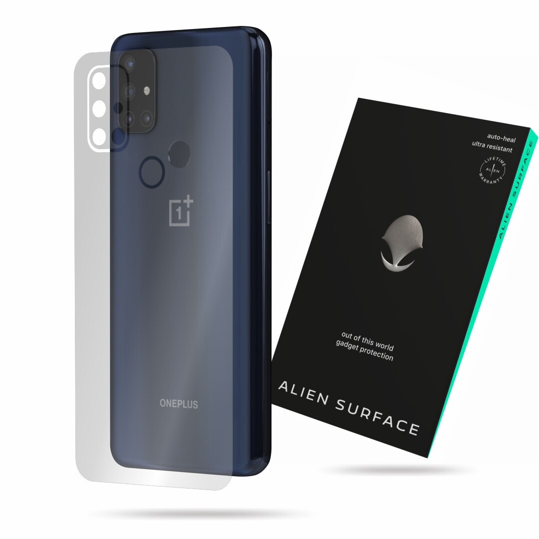 Folie Alien Surface, compatibila cu OnePlus Nord N10 5G, protectie spate