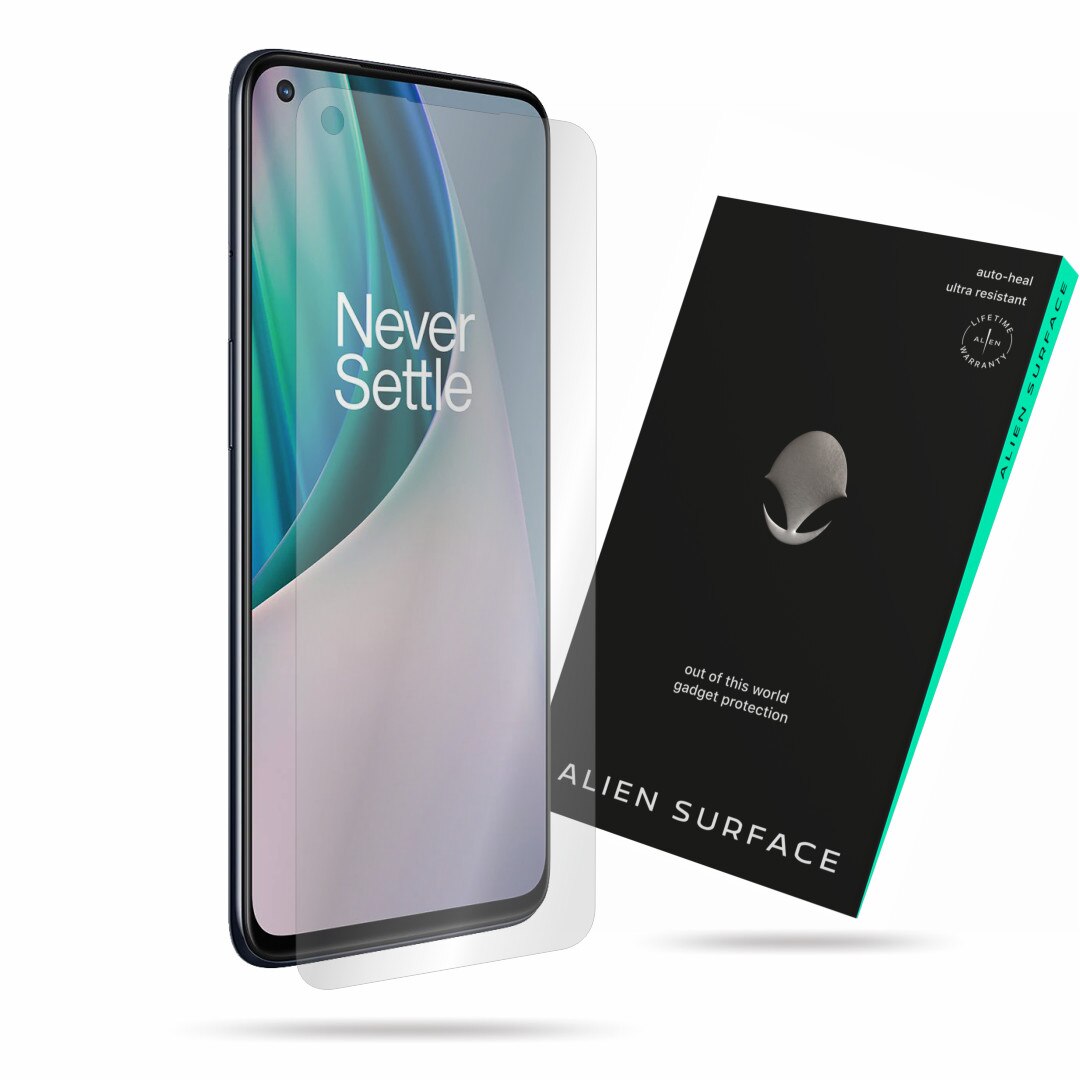 Folie Alien Surface, compatibila cu OnePlus Nord N10 5G, protectie ecran