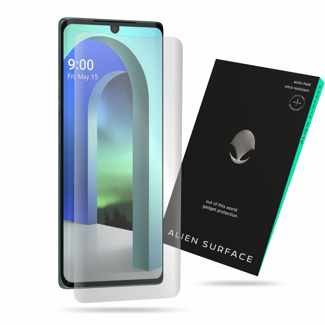 Folie Alien Surface, compatibila cu LG Velvet 5G, protectie ecran