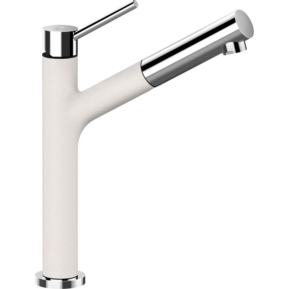 Baterie granit Schock Dion cu Dus Extractibil Polaris, finisaj granit, rotatie tija la 120 grade