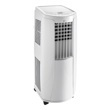 Aparat de aer conditionat mobil Argo Slimmy, 9000 BTU, Telecomanda, Display, Clasa A, Eco, Filtru lavabil, Auto restart, Dezumidificare, Timer, Functia Sleep, Autodiagnosticare