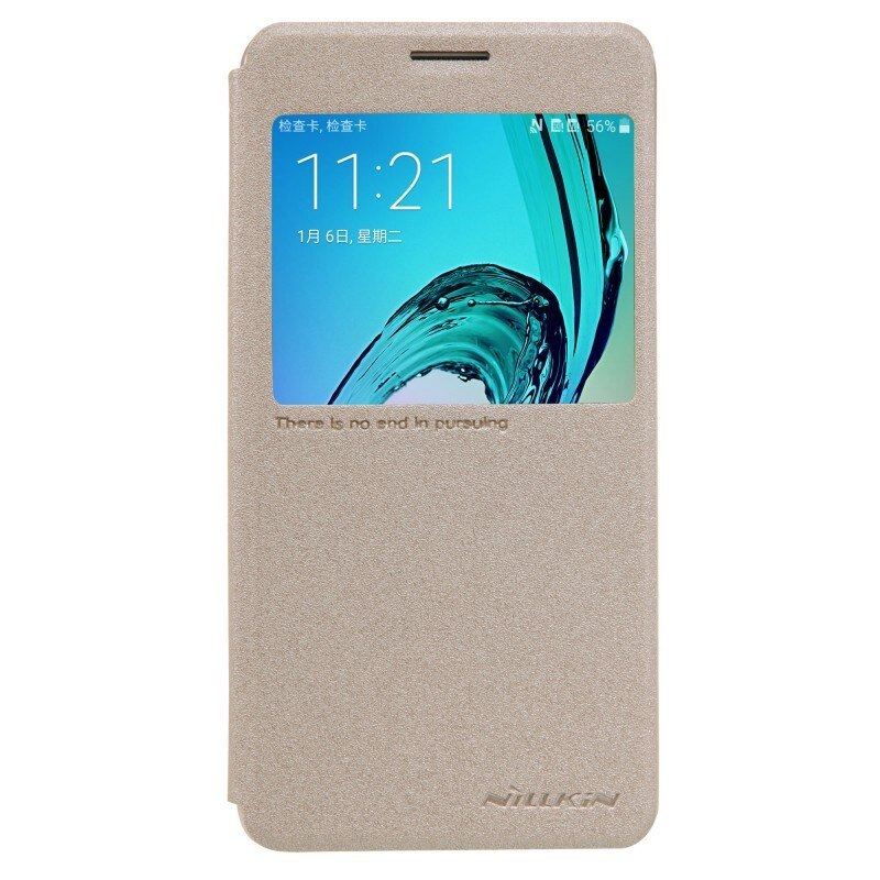 Husa Samsung Galaxy A3 (2016) A310 NILLKIN SW Sparkle - Auriu