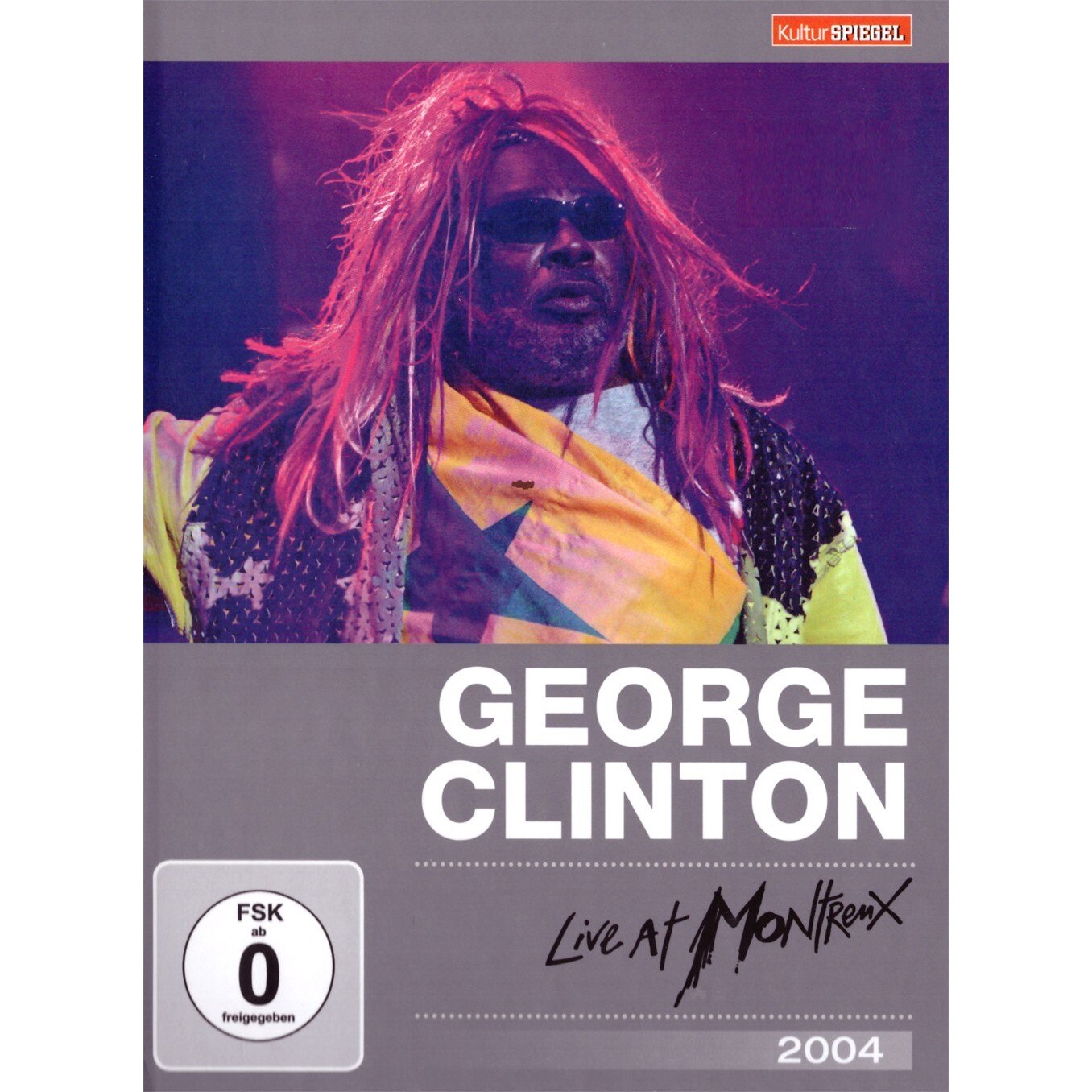 George Clinton - Live At Montreux 2004 - DVD digipack