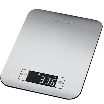 Cantar de bucatarie, ProfiCook, LCD, 2x CR2032