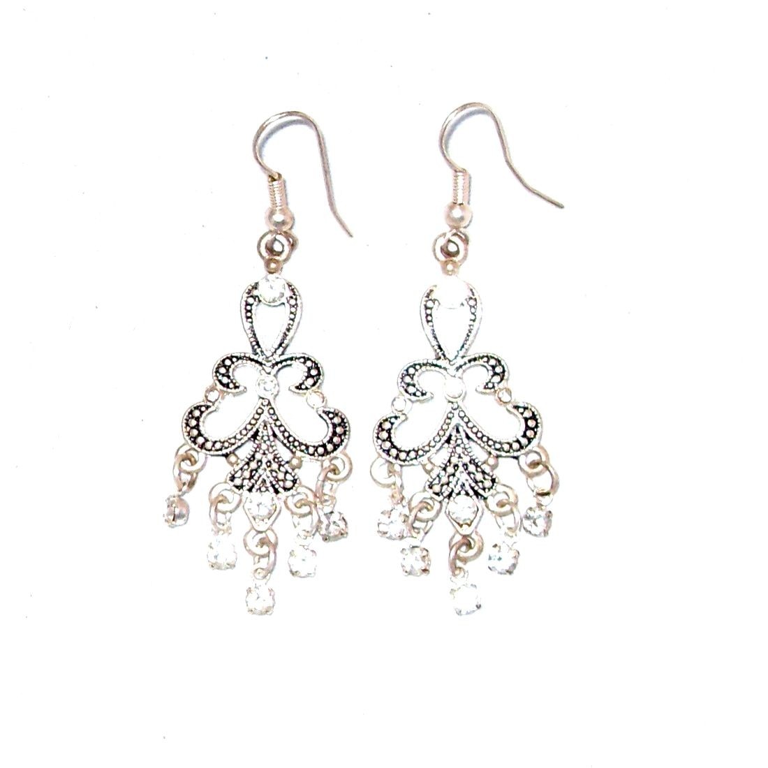 Cercei bijuterie argintii deosebiti de dama FashionBijoux