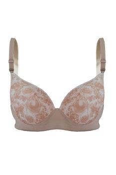 Sutien dama, alb/galben, 80AEU Sutien dama, alb/galben, 80AEU