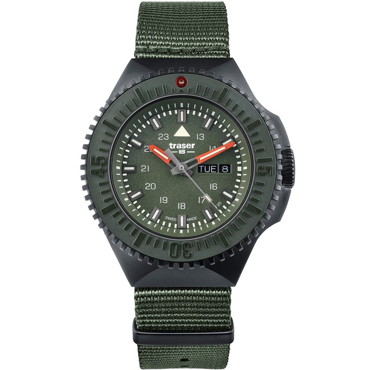 Traser 109858, Kvarc, 46mm, 20ATM Férfi karóra