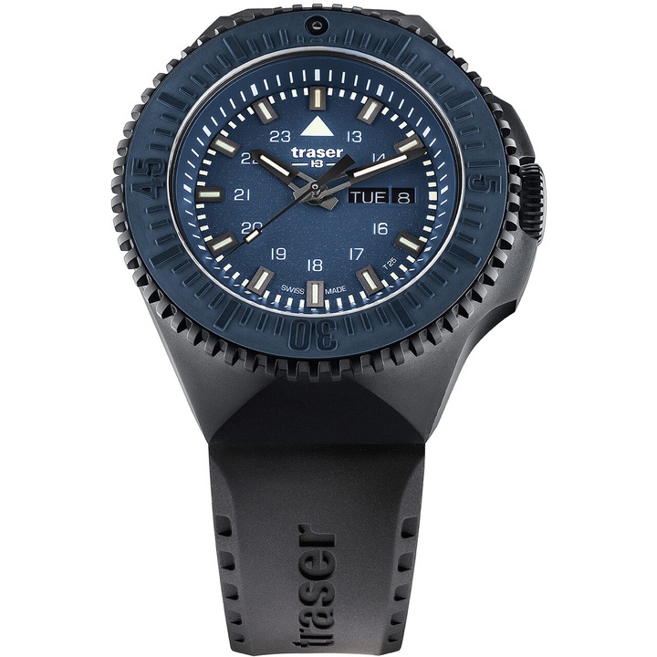 Traser 109857, Kvarc, 46mm, 20ATM Férfi karóra