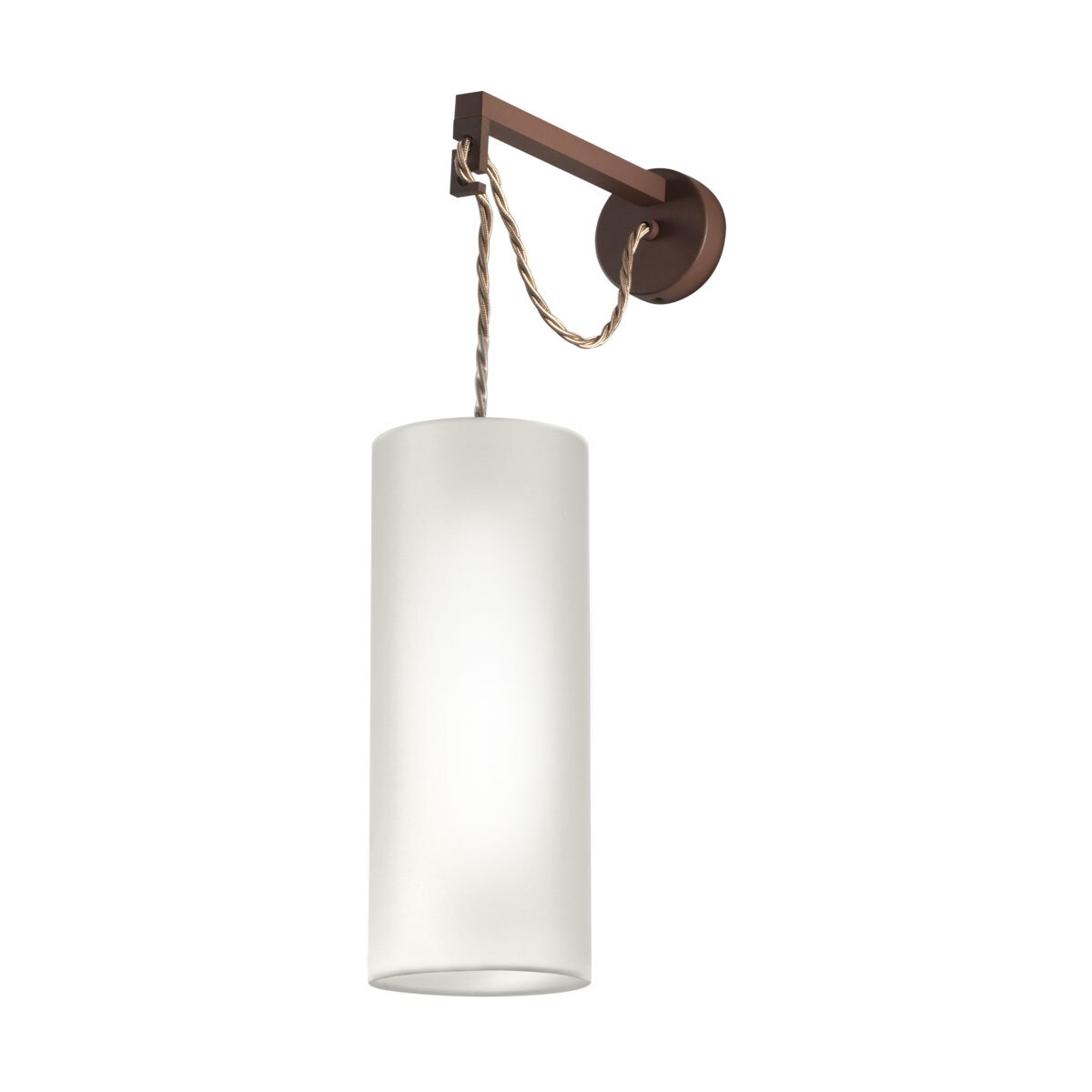 Aplica de perete Kolarz FANTASIA HILTON, Corten, Ø12cm