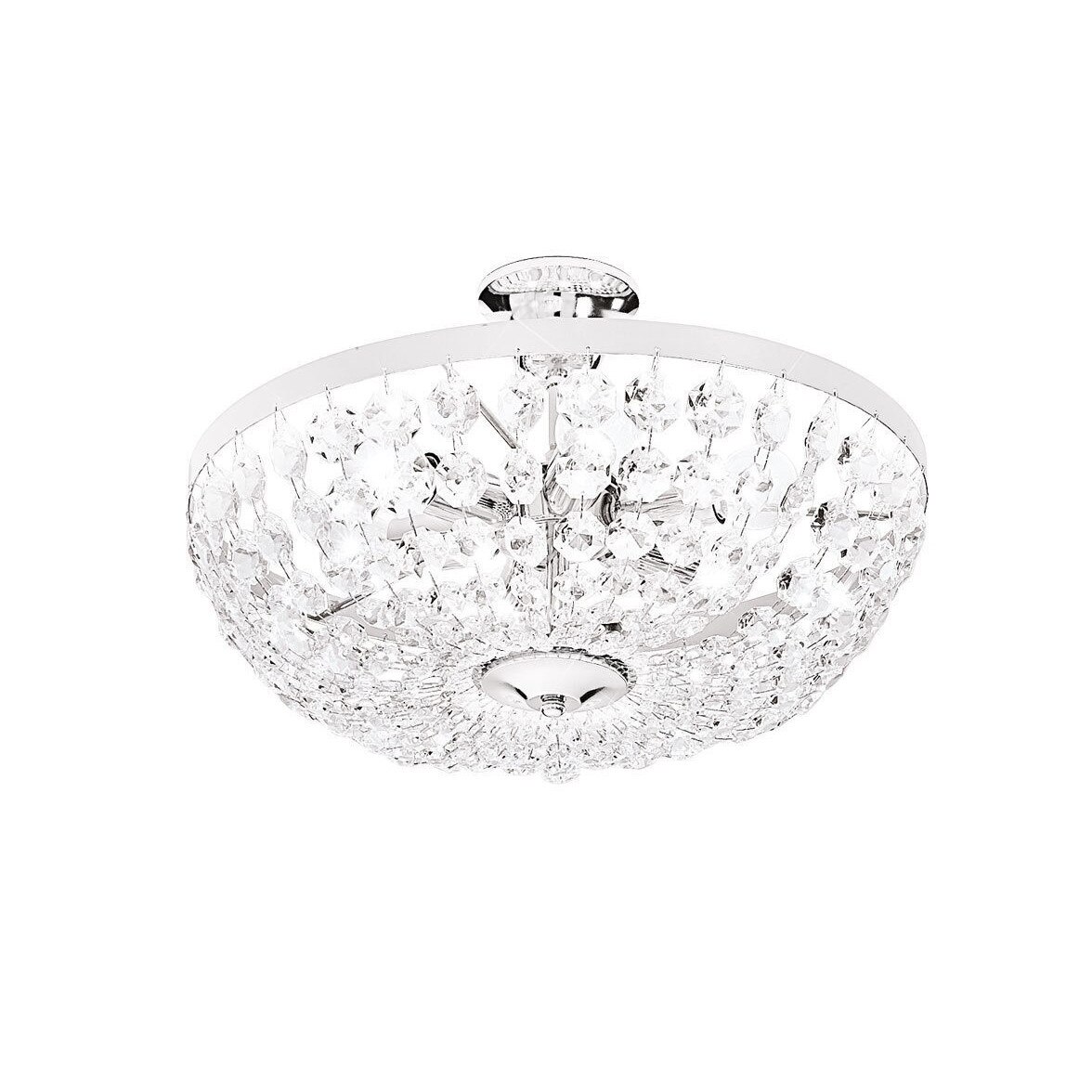 Plafoniera Kolarz MARIA LOUISE, Crom, Ø40cm