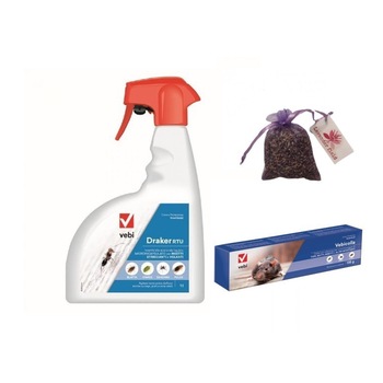Set Insecticid Draker RTU 1 L si Lipici capcana adeziva Vebicolla 135 g si Saculet de lavanda 10 g, pentru soareci, sobolani, gandaci, furnici, paianjeni, muste Set Insecticid Draker RTU 1 L si Lipici capcana adeziva Vebicolla 135 g si Saculet de lavanda 10 g, pentru soareci, sobolani, gandaci, furnici, paianjeni, muste