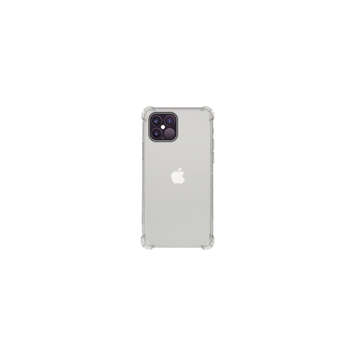 Gigapack gumi/szilikon tok Apple iPhone 12 mini készülékhez, átlátszó