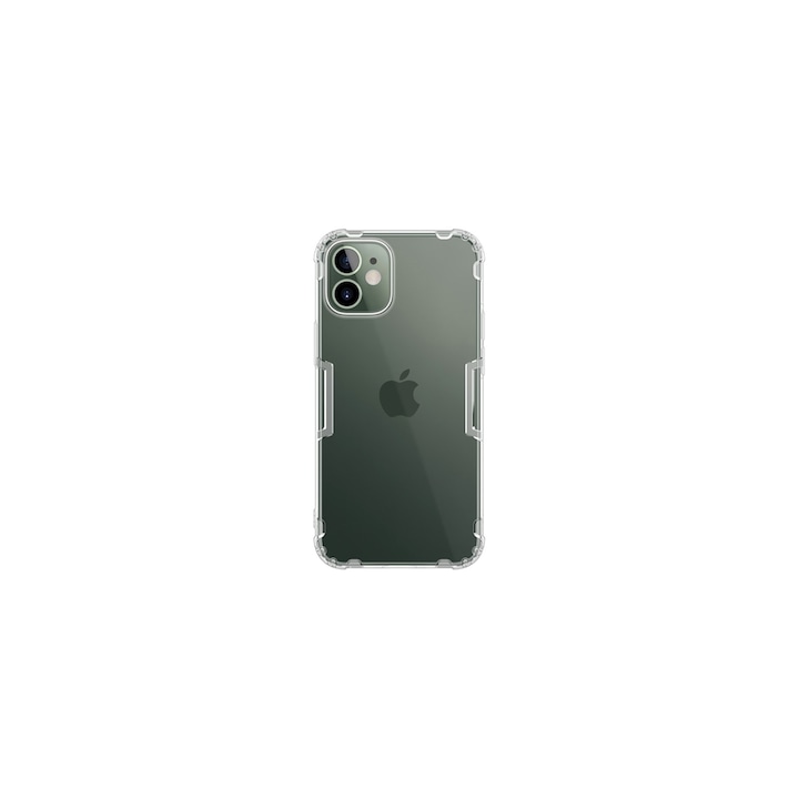 Nillkin Nature ultravékony gumi/szilikon tok Apple iPhone 12 mini készülékhez, átlátszó
