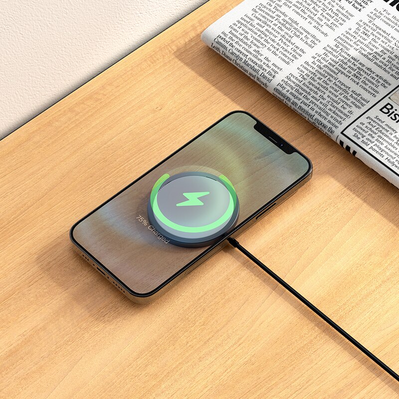 Hoco Magsafe Fast Charge vezeték nélküli mágneses töltő - eMAG.hu