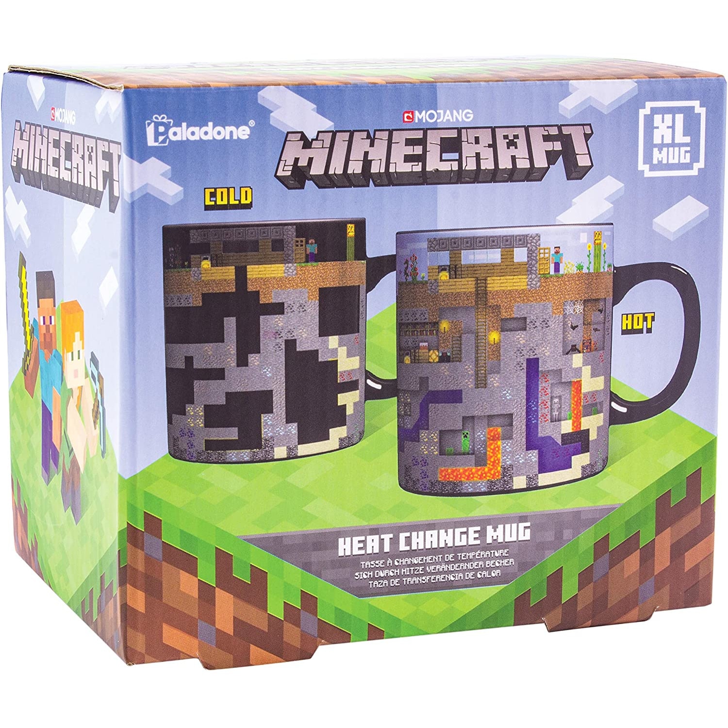 Cana Termosensibila Minecraft XL 300 ml