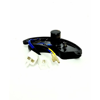 Regulator tensiune AVR Generator 5KW (250V 470uF) Carcasa Plastic, 8 fire Regulator tensiune AVR Generator 5KW (250V 470uF) Carcasa Plastic, 8 fire