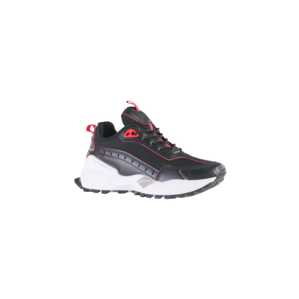 Pantofi sport dama Swan, Negru/Rosu