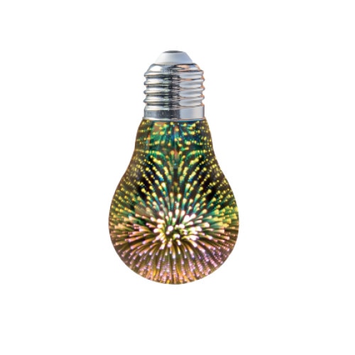 Bec LED decorativ Stardust A60 2W E27
