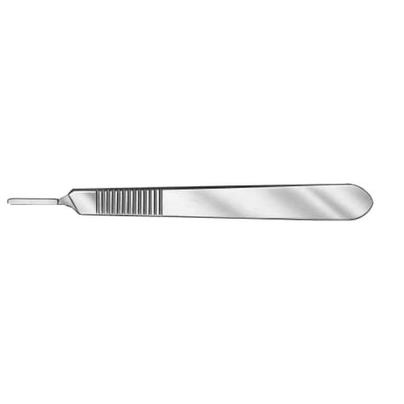 Set 10 bucati manere bisturiu inox nr. 3 pentru lame de la 10 la 17