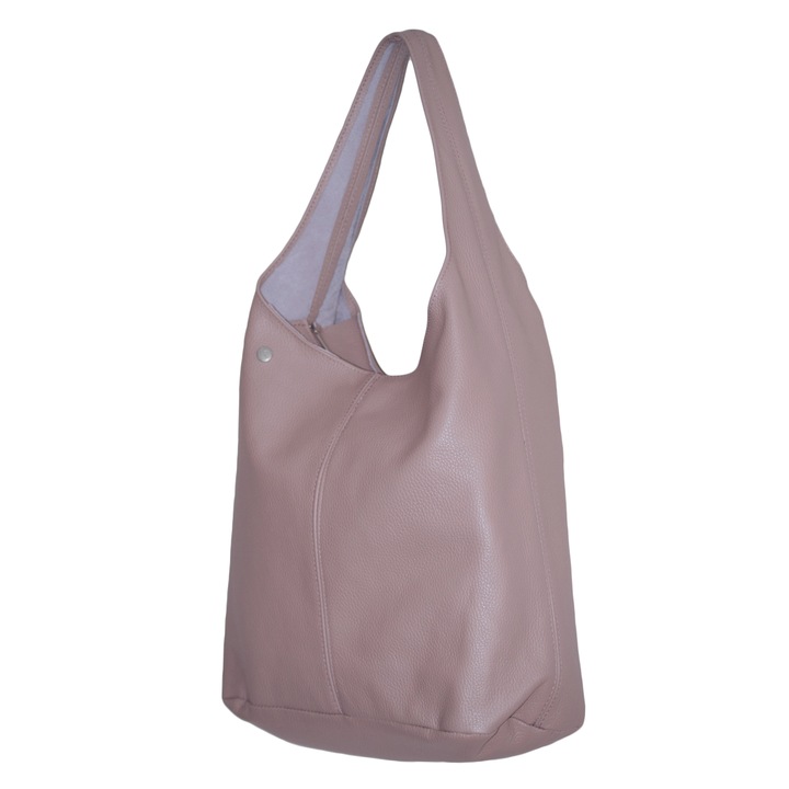 Női válltáska, Dazoriginal, természetes bőr, Pink