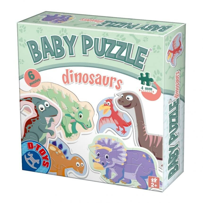 D-Toys Baby Puzzle — Dinozauri