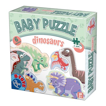 Puzzle bebelusi D-Toys Dino, 24 piese Puzzle bebelusi D-Toys Dino, 24 piese