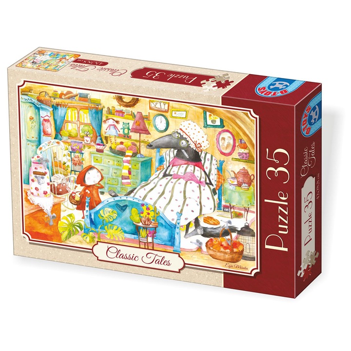 D-Toys Puzzle, Piroska, 35 darabos
