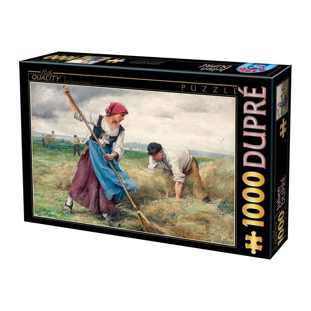 Puzzle D-Toys Julien Dupre, The Harvesting of the Hay, 1000 piese