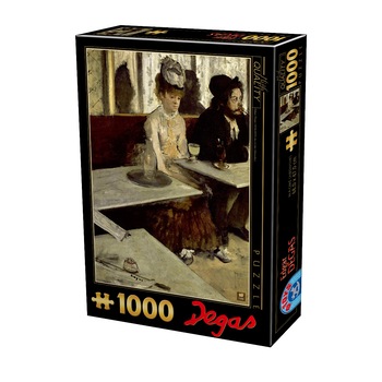 Puzzle D-Toys Degas, In a Café, 1000 piese Puzzle D-Toys Degas, In a Café, 1000 piese