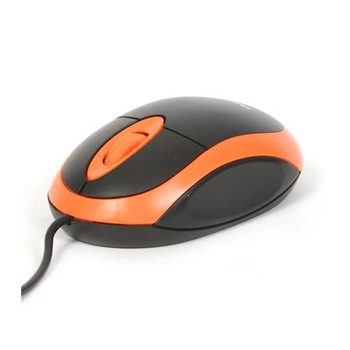 Mouse cu fir Omega OM06VO, Negru cu Portocaliu Mouse cu fir Omega OM06VO, Negru cu Portocaliu