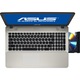 Лаптоп ASUS A541UA-GO834D с процесор Intel® Core™ i3-6006U 2.00GHz, Skylake™, 15.6", 4GB, 500GB, DVD-RW, Intel® HD Graphics 520, Free DOS, Chocolate Black