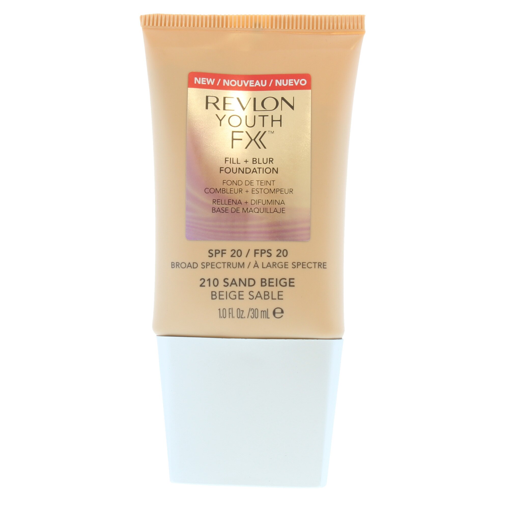 Fond de ten Revlon Youth Fill+Blur, 210 Sand Beige, 30ml, SPF 20