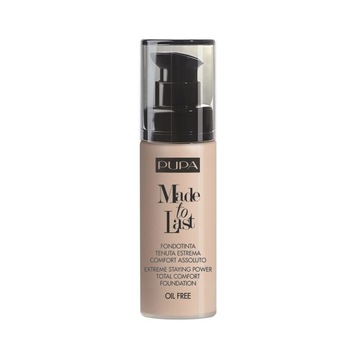 Fond de ten Pupa, Made to Last 001, Light Ivory, 30 ml Fond de ten Pupa, Made to Last 001, Light Ivory, 30 ml