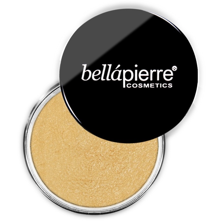 Сенки за очи Bella Pierre Pigment Twilight, Светло златисто, 2.35гр