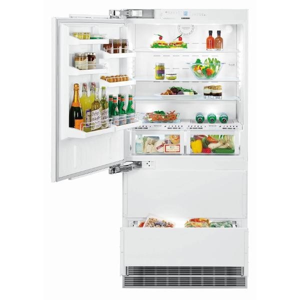 Combina frigorifica Liebherr ECBN 5066-617, Premium BioFresh NoFrost, clasa A++, capacitate 379 l, Alb