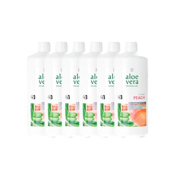 Set de 6 Geluri de baut Aloe Vera Piersica Set de 6 Geluri de baut Aloe Vera Piersica