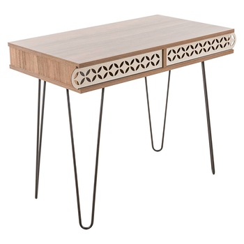 Birou cu model oriental, picioare curbate, 75x51 cm, nuc, Sao Paulo - Butopea Birou cu model oriental, picioare curbate, 75x51 cm, nuc, Sao Paulo - Butopea