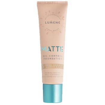 Fond de ten Lumene, Matte 3, Fresh Appricot, Oil-Control, 30ml Fond de ten Lumene, Matte 3, Fresh Appricot, Oil-Control, 30ml