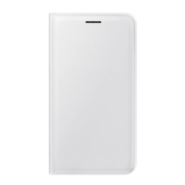 Защитен калъф Flip Wallet Samsung за Galaxy J1 (2016), White