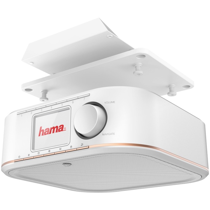 Radio Hama DR350, Digital, FM, DAB/ DAB+, Alb