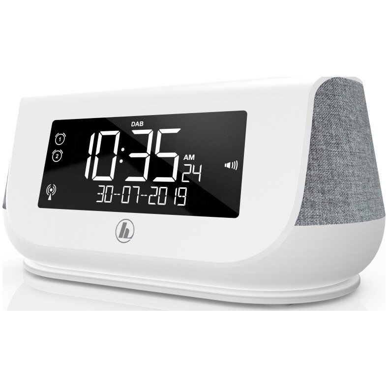 Hama Radio numérique DR36SBT (pour réception FM/Dab/Dab / Bluetooth,Radio de Cuisine sous comptoir, écran Couleur, Fonction d'alarme, Fonctionnement sur Secteur) Noir