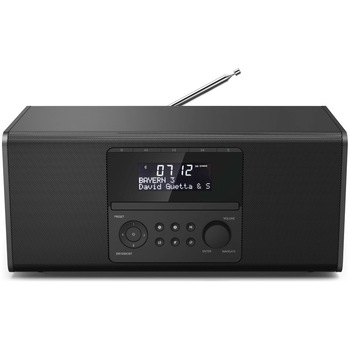 Radio Hama DR1550CBT, Digital, Bluetooth, FM, DAB/DAB+, Negru Radio Hama DR1550CBT, Digital, Bluetooth, FM, DAB/DAB+, Negru